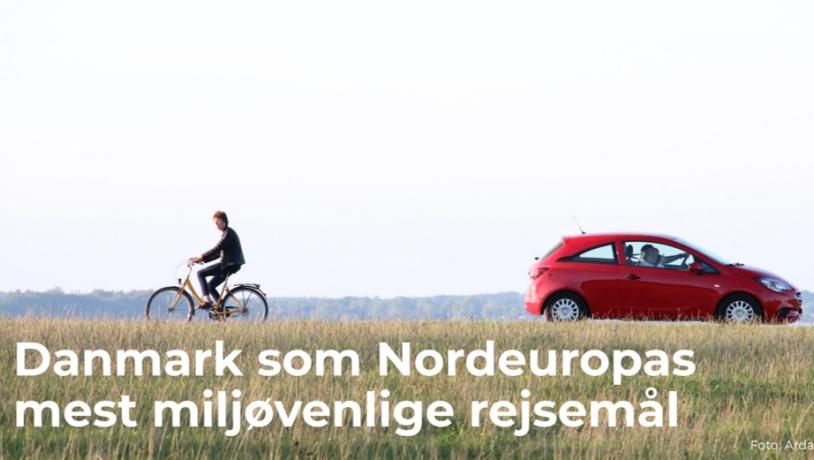 Danmark som miljøvenlig rejsemål